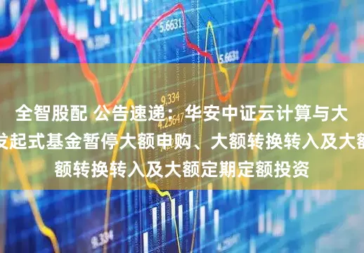 全智股配 公告速递：华安中证云计算与大数据主题指数发起式基金暂停大额申购、大额转换转入及大额定期定额投资