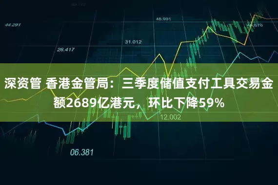 深资管 香港金管局：三季度储值支付工具交易金额2689亿港元，环比下降59%